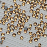 Light Colorado Topaz Glass Hot-Fix Rhinestones In Bulk WholesaleRhinestone